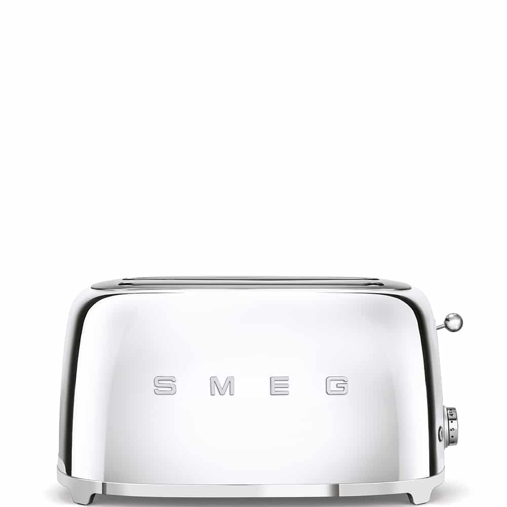 Grille-pain Toaster Smeg TSF02SSEU - Chrome - Chardenon Équipe votre maison