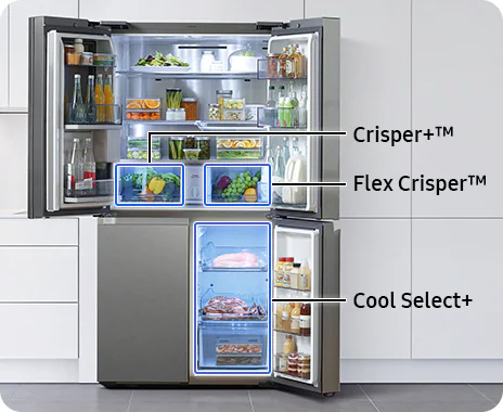 Réfrigérateur multiportes Samsung RF2CA967FSL - Chardenon Équipe