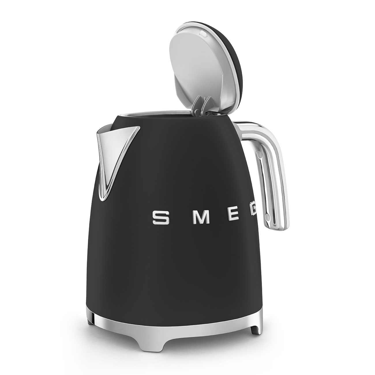 Smeg - Bouilloire Electrique 1,7 L Inox Noir KLF03BLEU - Les Secrets du Chef